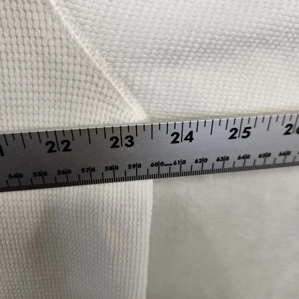Polo Ralph Lauren Mens White‎ Waffle Knit Long Sleeve Sleepwear Top 2XL